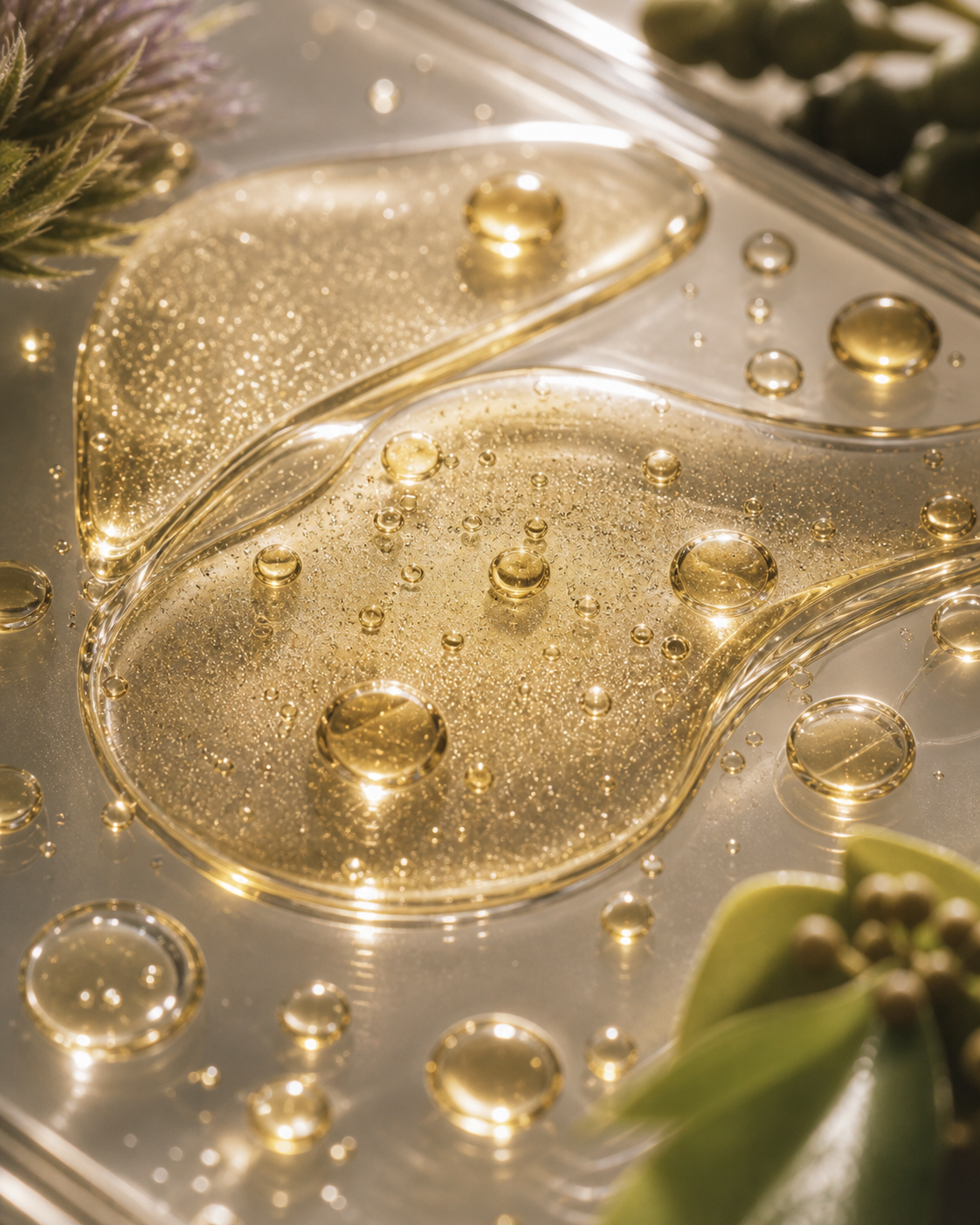 NEVARI BioMimic Retinoid product-form texture editorial image