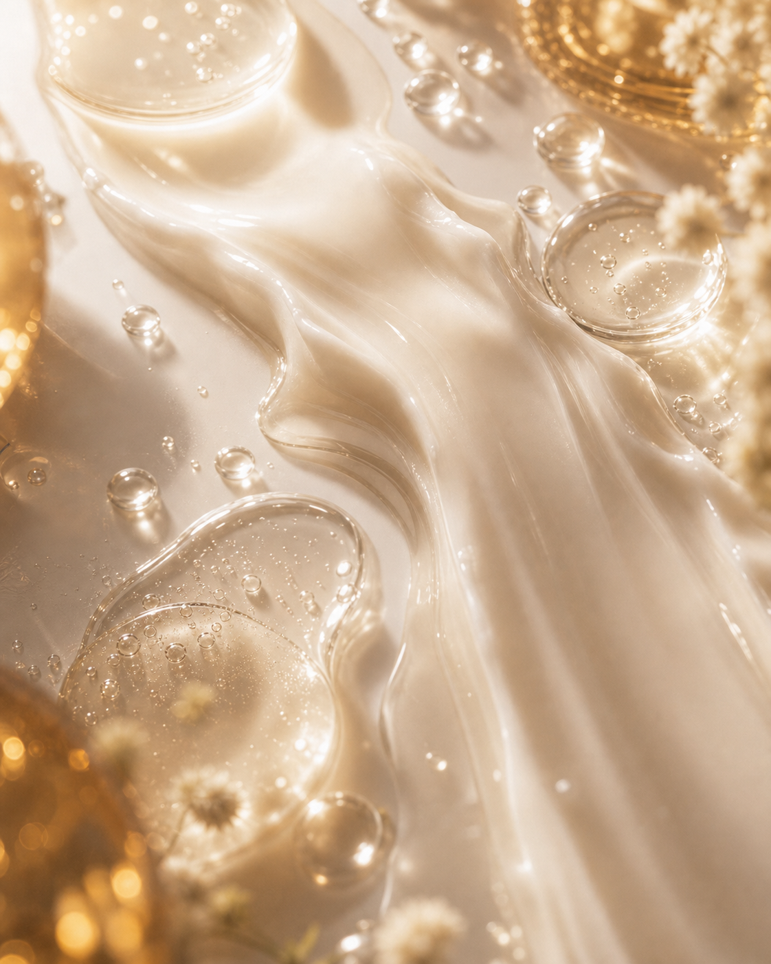 NEVARI Urea-Panthenol Repair - Amber Bottle product-form texture editorial image