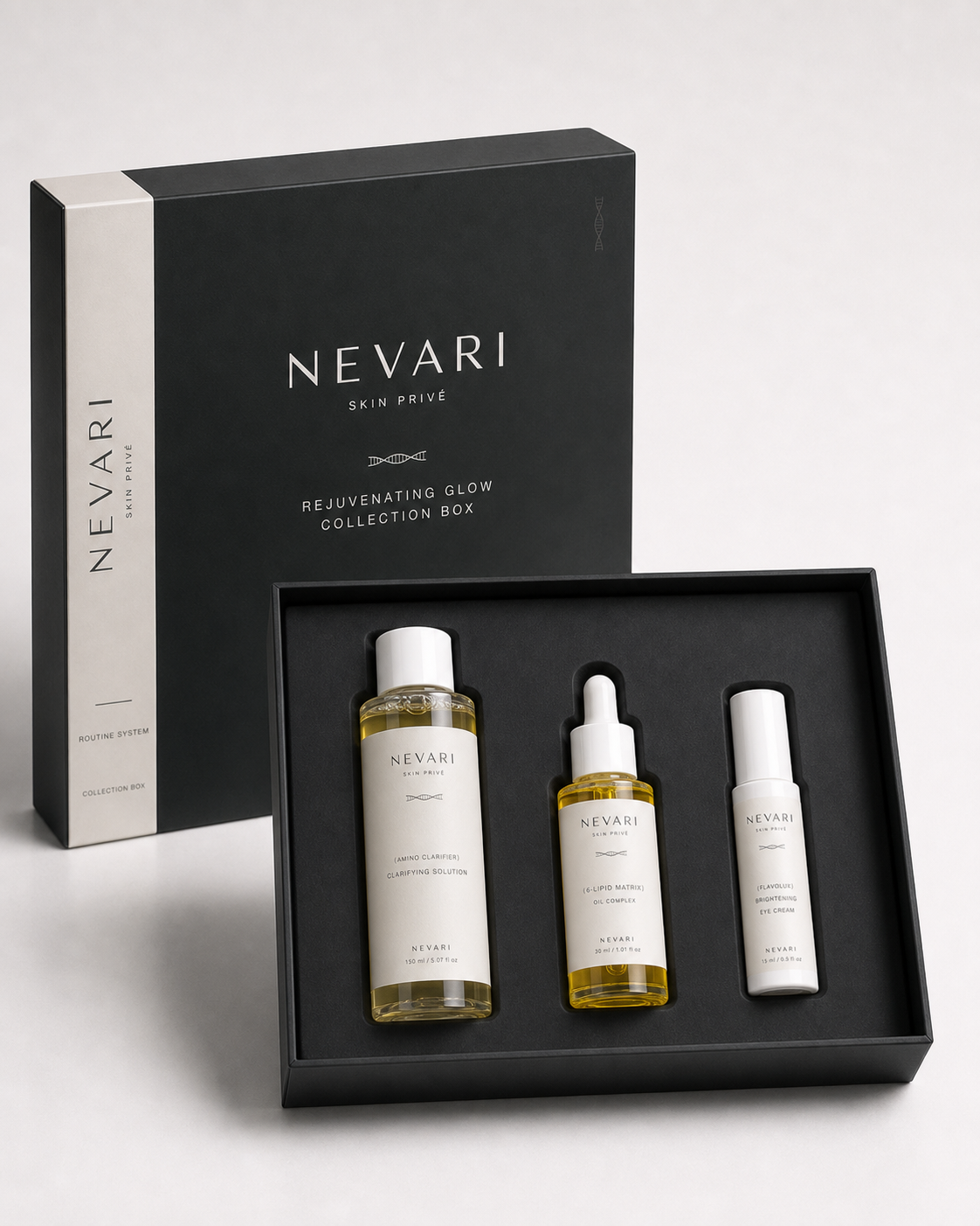 NEVARI Rejuvenating Glow Collection Box collection box and tray