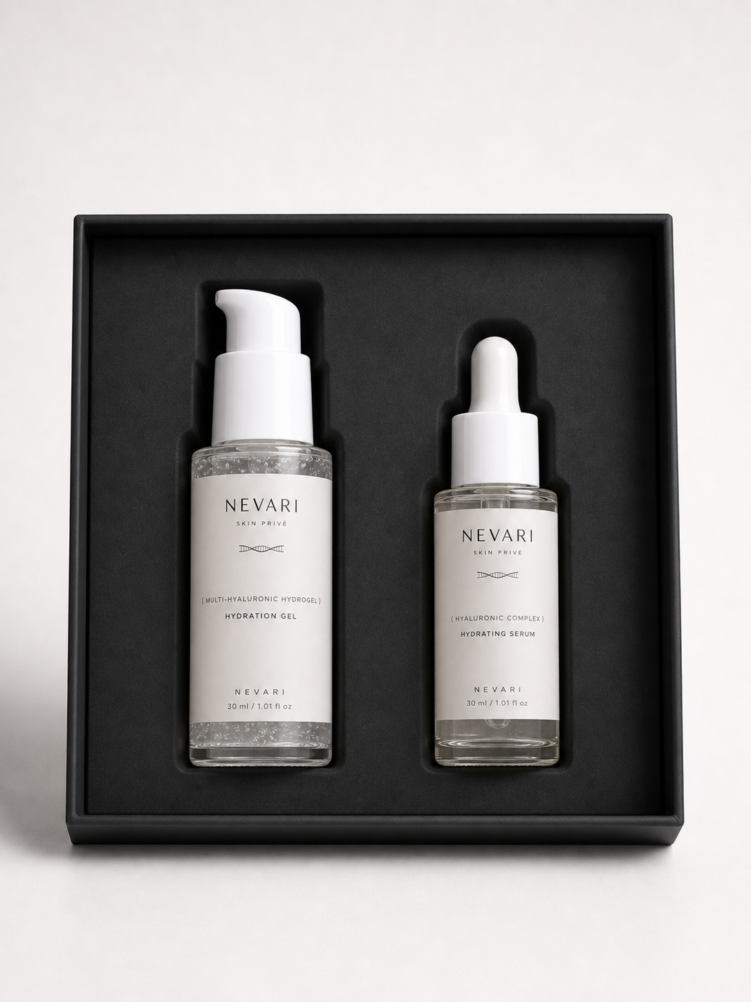 NEVARI The Ultimate Hydration Duo inside tray