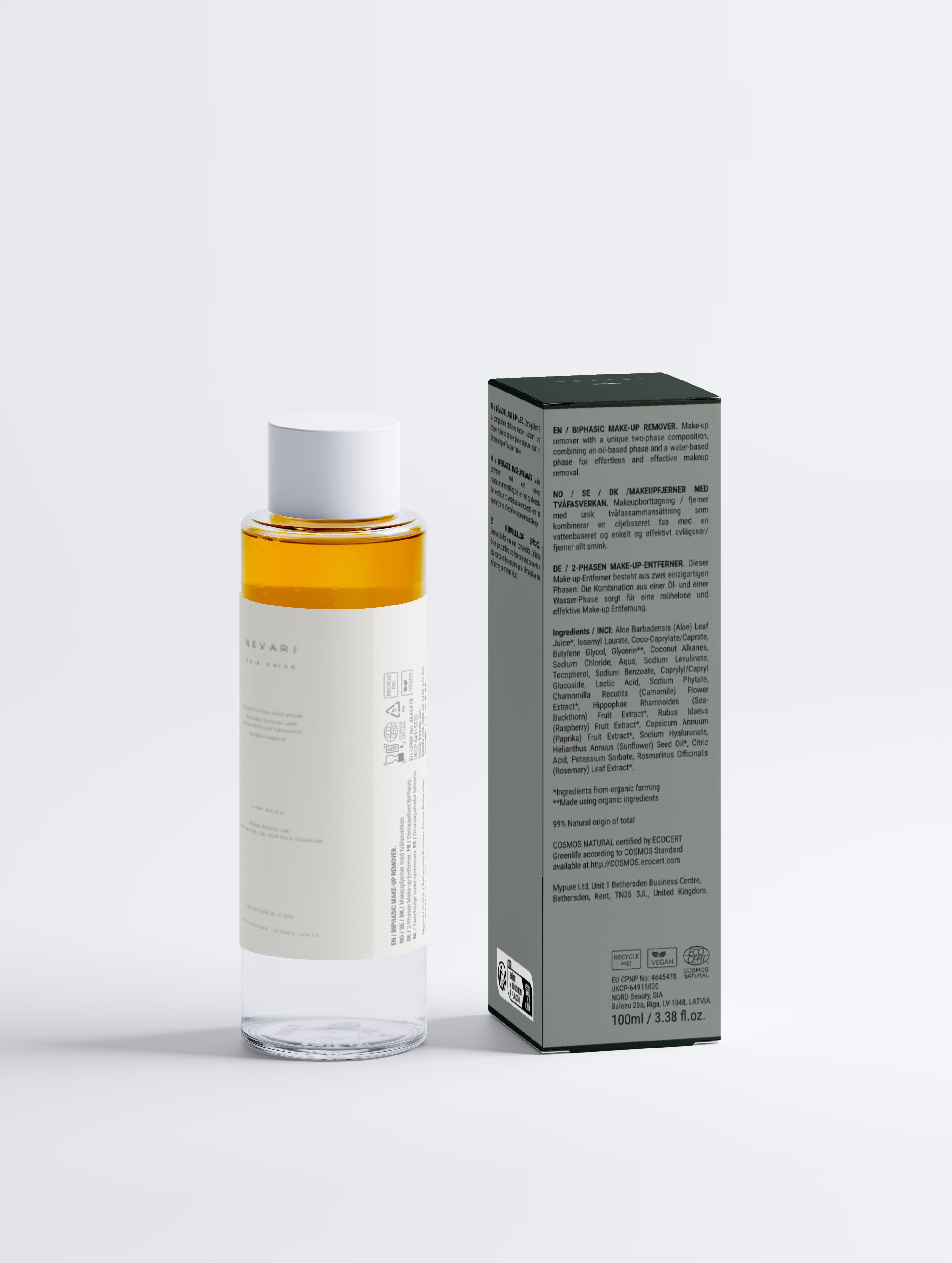 BiPhasic Make-up Remover, Fragrance Free