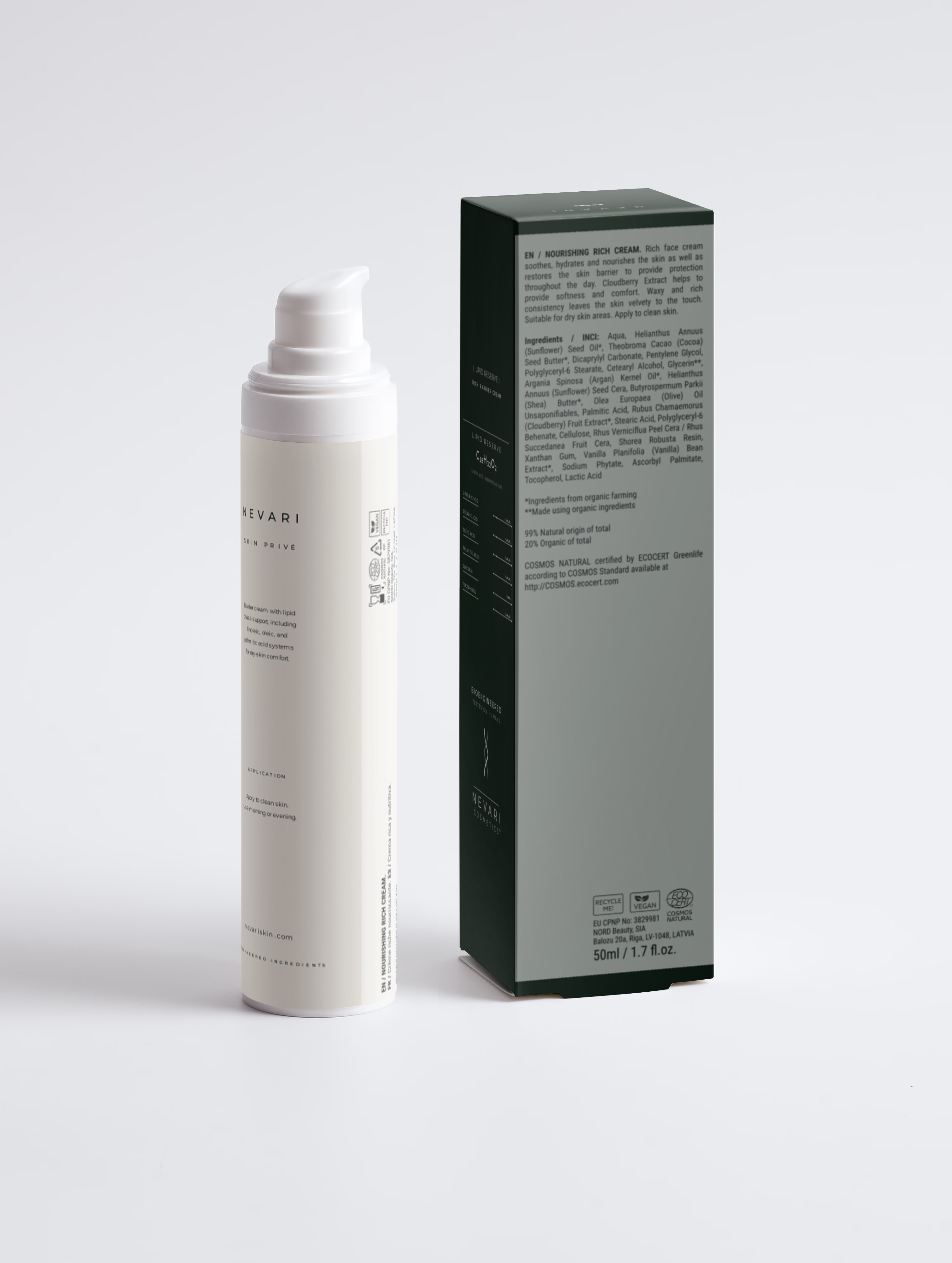 Nourishing Rich Cream, Fragrance Free